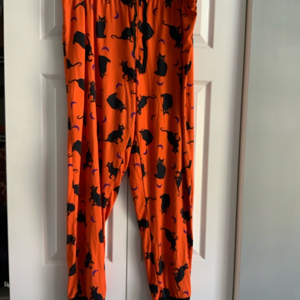 Black Cat Sleep Pants